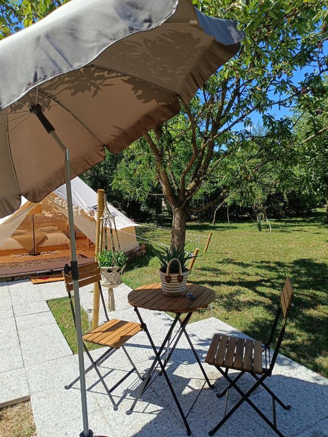Tente Mongole " O Reves Atypiques" Bouce  Kültér fotó